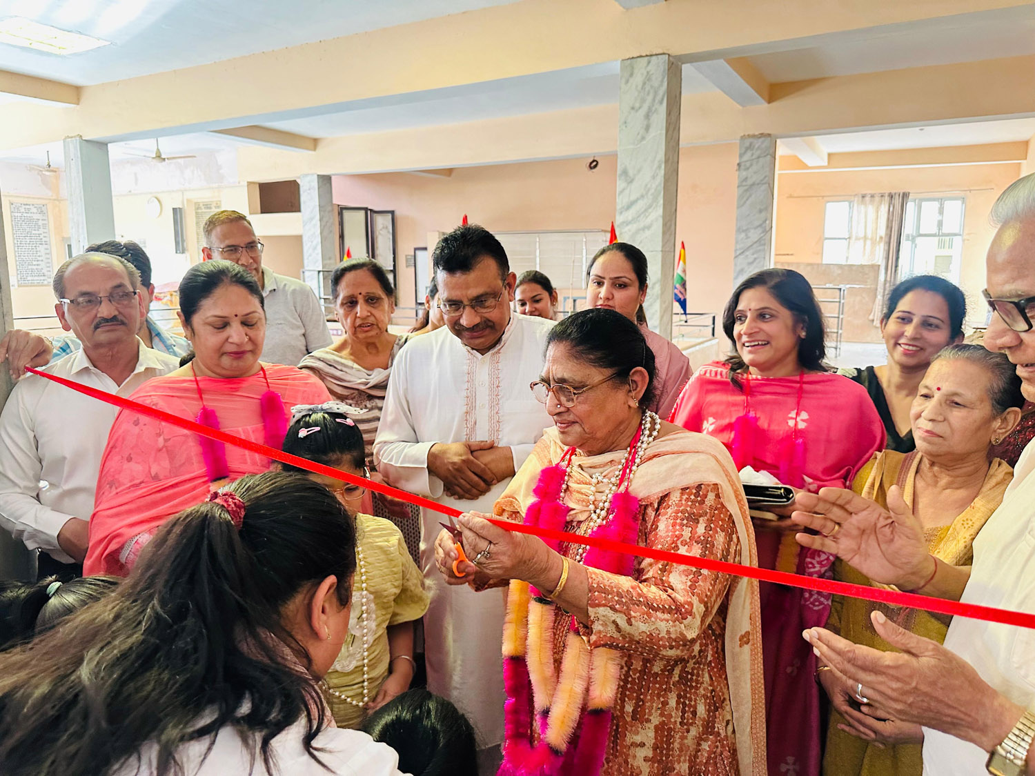 13th Jain Sanskar Camp organized for children at Jain Sthanak was inaugurated.